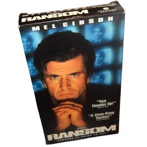 Ransom Mel Gibson Gary Sinise vintage VHS in original case